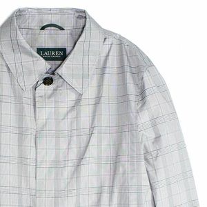 Lauren by Ralph Lauren Mens Rain Trench Coat